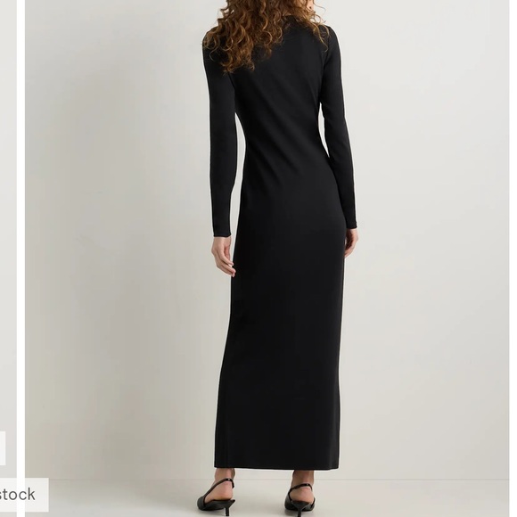 Quince Long Sleeve Knit Maxi Dress - Picture 3 of 6